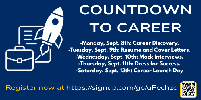 Adults, click here to learn about the Countdown to Career programs happening at the Peoria Main Library in September and get help finding that perfect job