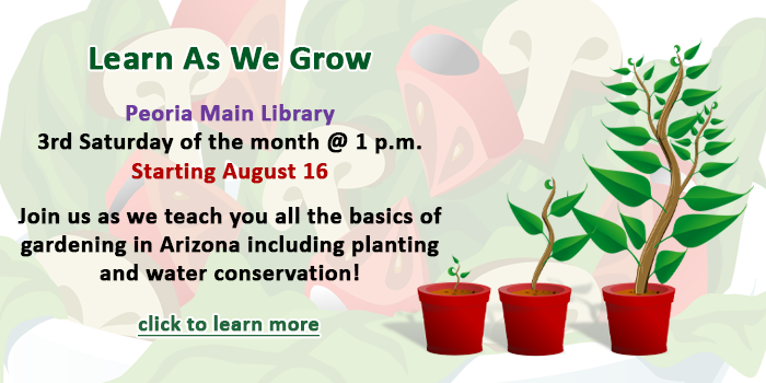 Adults, click here to learn about the Color My World Painting art program happening at your local Peoria Public Library in July.