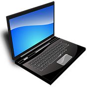 graphic of a laptop computer