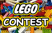 graphic of Legos and the words lego contest