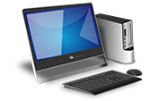 graphic of a desktop computer