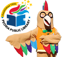 image of Pip the Peoria Public Library Roadrunner