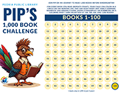 Image of the first 1,000 book reading log