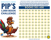 Image of the sixth 1,000 book reading log